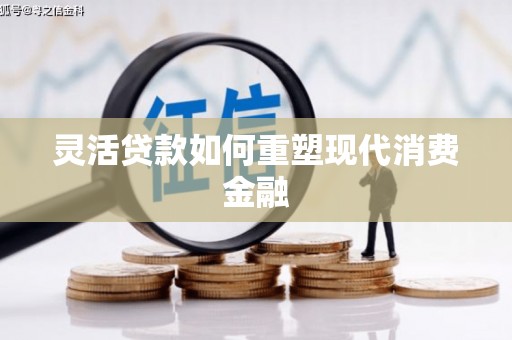 禅城灵活贷款如何重塑现代消费金融