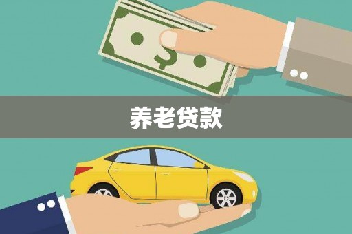 禅城养老贷款