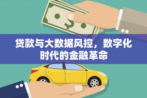 禅城贷款与大数据风控，数字化时代的金融革命