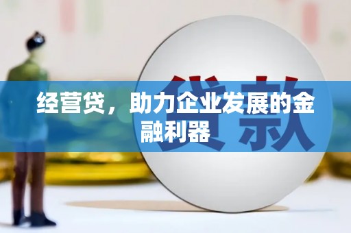禅城经营贷，助力企业发展的金融利器