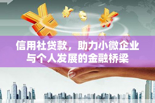 禅城信用社贷款，助力小微企业与个人发展的金融桥梁