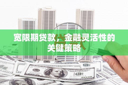 禅城宽限期贷款，金融灵活性的关键策略