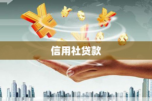 禅城信用社贷款