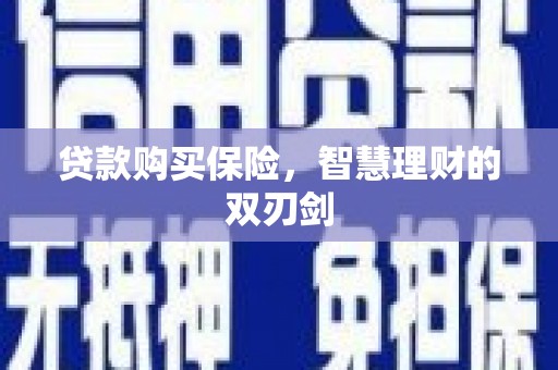 禅城贷款购买保险，智慧理财的双刃剑