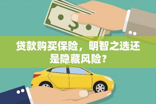 禅城贷款购买保险，明智之选还是隐藏风险？