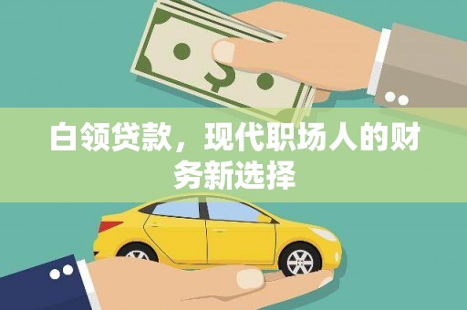 禅城白领贷款，现代职场人的财务新选择