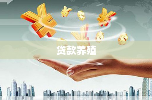 禅城贷款养殖