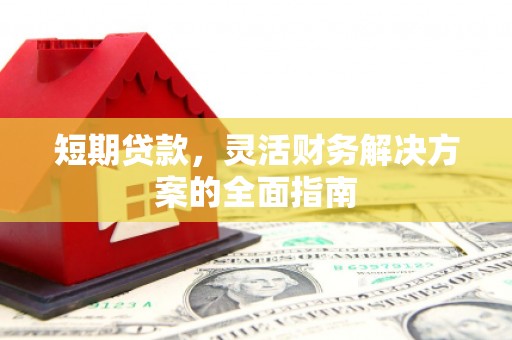 禅城短期贷款，灵活财务解决方案的全面指南