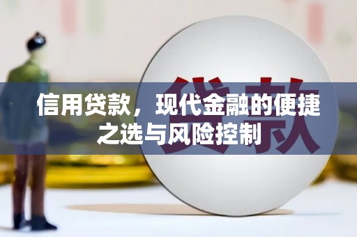 禅城信用贷款，现代金融的便捷之选与风险控制
