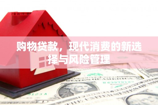 禅城购物贷款，现代消费的新选择与风险管理