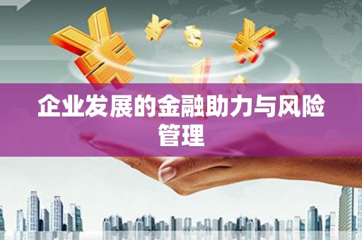 禅城企业发展的金融助力与风险管理