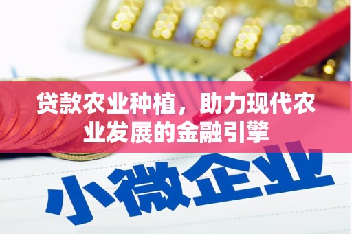 禅城贷款农业种植，助力现代农业发展的金融引擎