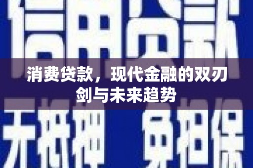 禅城消费贷款，现代金融的双刃剑与未来趋势