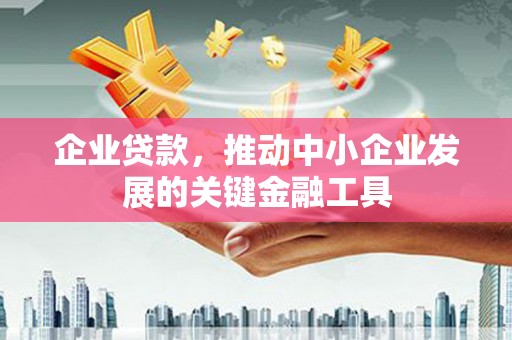 禅城企业贷款，推动中小企业发展的关键金融工具