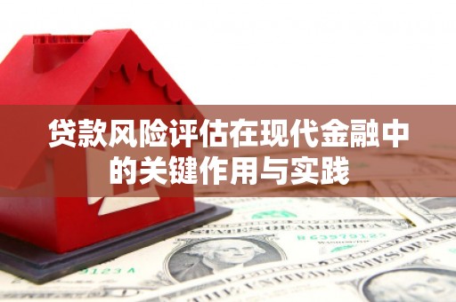 禅城贷款风险评估在现代金融中的关键作用与实践