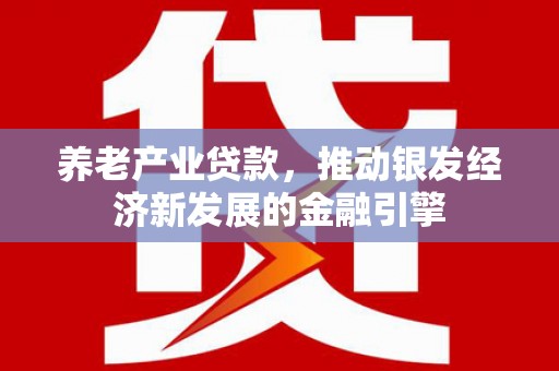 禅城养老产业贷款，推动银发经济新发展的金融引擎