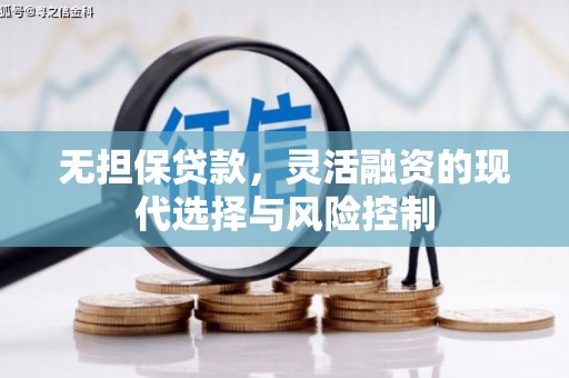 禅城无担保贷款，灵活融资的现代选择与风险控制