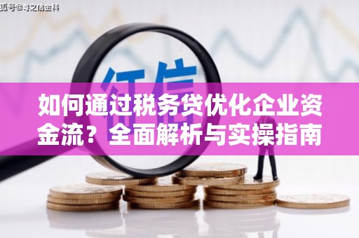 禅城如何通过税务贷优化企业资金流？全面解析与实操指南