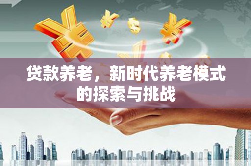 禅城贷款养老，新时代养老模式的探索与挑战