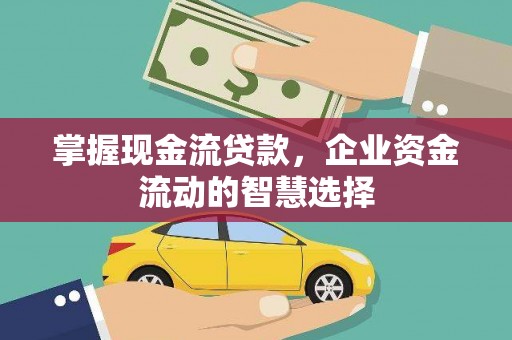 禅城掌握现金流贷款，企业资金流动的智慧选择