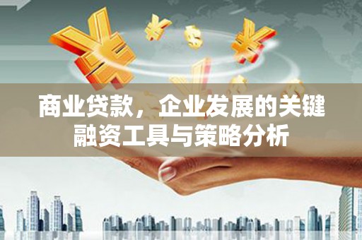 禅城商业贷款，企业发展的关键融资工具与策略分析