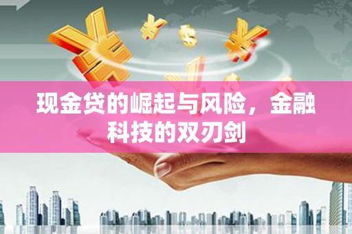 禅城现金贷的崛起与风险，金融科技的双刃剑