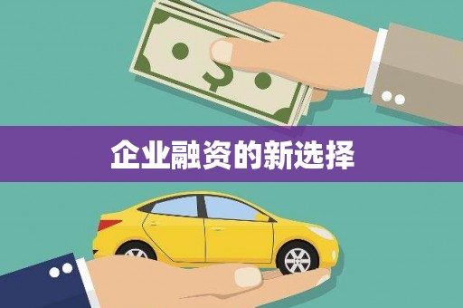 禅城企业融资的新选择