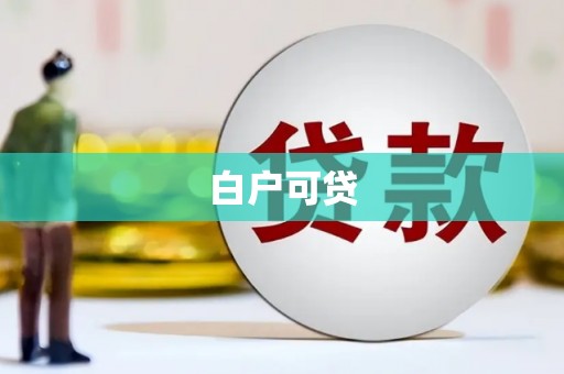 禅城白户可贷