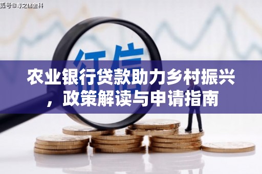 禅城农业银行贷款助力乡村振兴，政策解读与申请指南