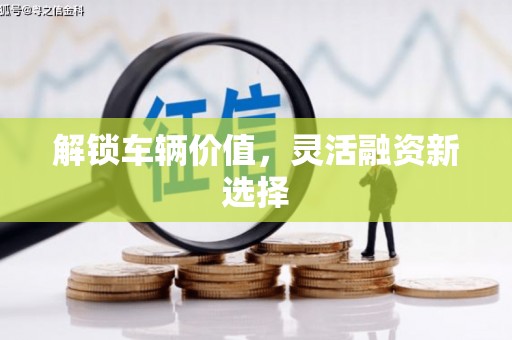 禅城解锁车辆价值，灵活融资新选择