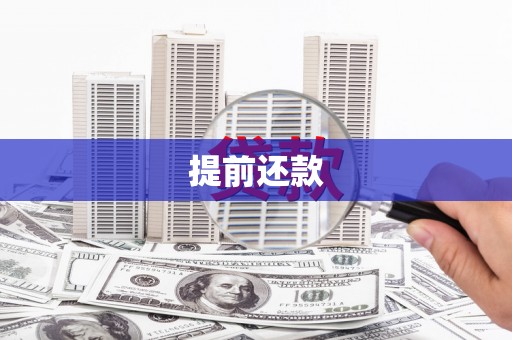 禅城提前还款