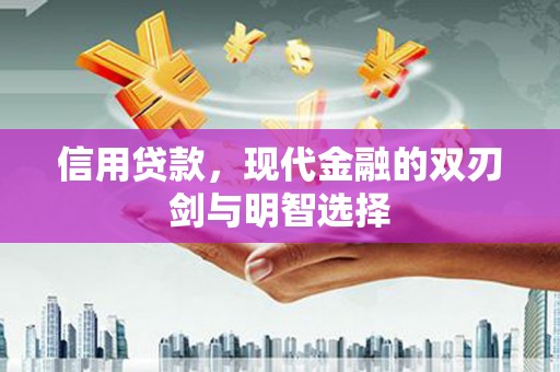 禅城信用贷款，现代金融的双刃剑与明智选择